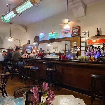 Two Bit Street Cafe - Original back bar from the 1920's.captures  the historic theme of 2 Bit Street. - American Near Me - Ogden, Utah