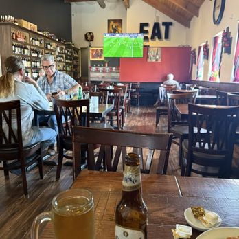 Cambalache Grill - Watching a real Madrid soccer match over lunch - Argentine Near Me - Fountain Valley, California