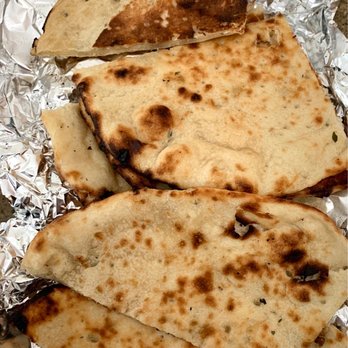 Turmeric Hut - Indian Restaurant - Plain Naan - Indian Near Me - Oceanside, California