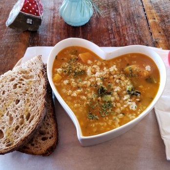 Jus Organic - Yummy lentil squash soup - Vegan Near Me - Atlantic Highlands, New Jersey