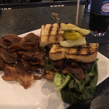 The Bog Tavern - The Bog BLT - Applewood smoked bacon, fried green tomatoes, smoked eggplant aioli, grilled romaine & sourdough. DIVINE - New American Near Me - Bourne, Massachusetts The Bog Tavern - The Bog BLT - Applewood smoked bacon, fried green tomatoes, smoked eggplant aioli, grilled romaine & sourdough. DIVINE - New American Near Me - Bourne, Massachusetts