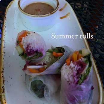 Paloma Park - Summer rolls (vegetarian) - Cocktail Bars Near Me - Athens, Georgia Paloma Park - Summer rolls (vegetarian) - Cocktail Bars Near Me - Athens, Georgia