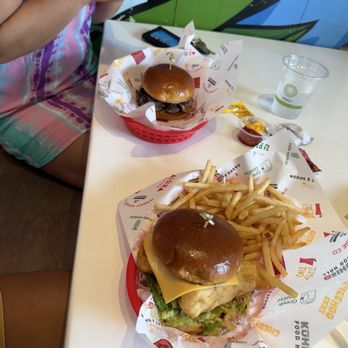 Banzai Burger - fish sandwich mushroom onion burger. - Burgers Near Me - Honolulu, Hawaii