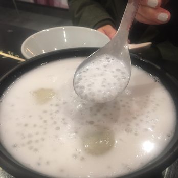 Snackshot - Taro sago in hot coconut milk - Desserts Near Me - Vancouver, British Columbia