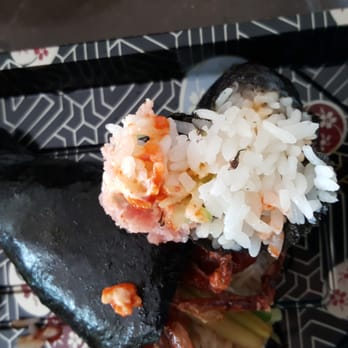 Sagami - All rice and barely any sushi in the spicy tuna hand roll. - Sushi Bars Near Me - Irvine, California