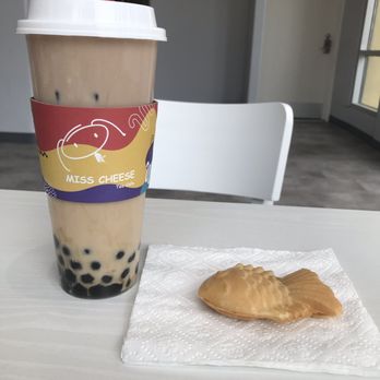 Miss Cheese Tea Cafe - Tiramisu Classic Earl Grey Milk Tea and Taiyaki - Bubble Tea Near Me - Pasadena, California Miss Cheese Tea Cafe - Tiramisu Classic Earl Grey Milk Tea and Taiyaki - Bubble Tea Near Me - Pasadena, California