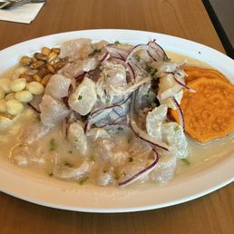 DELICIOUS Ceviche de Pescado (Fish)