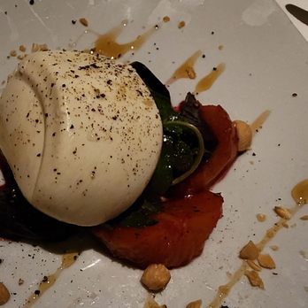 Eddie V's Prime Seafood - Burrata and beet salad - Seafood Near Me - Plano, Texas Eddie V's Prime Seafood - Burrata and beet salad - Seafood Near Me - Plano, Texas
