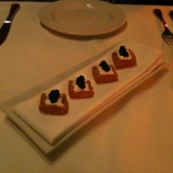 BIX - Potato pillows. Tiny McDonald's hashbrowns with caviar. - American Near Me - San Francisco, California