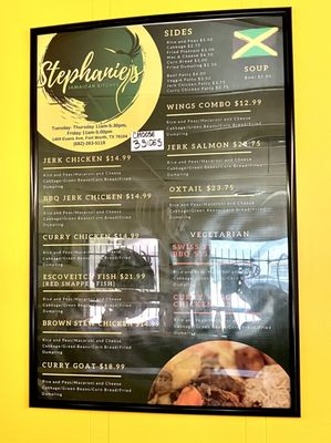 Menu photo 3 Stephanies Jamaican kitchen Fort Worth, TX Menu photo 3 Stephanies Jamaican kitchen Fort Worth, TX