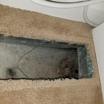 Huseman Property Management - Floor duct upon move in. We were blamed for AC not working. - Property Management Near Me - La Plata, Maryland