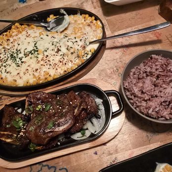 Jagalchi - Cheese corn, mini kalbi and rice - Korean Near Me - Honolulu, Hawaii Jagalchi - Cheese corn, mini kalbi and rice - Korean Near Me - Honolulu, Hawaii