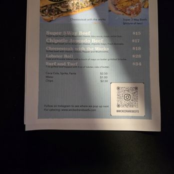 Wicked Rare Beefs - At the sandwich too fast so this is all I got - Food Trucks Near Me - San Diego, California Wicked Rare Beefs - At the sandwich too fast so this is all I got - Food Trucks Near Me - San Diego, California