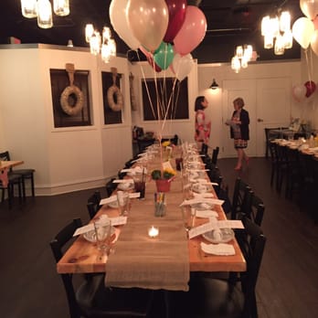 Dancing Marlin - Baby Shower in The Anchor Room - New American Near Me - Frankfort, Illinois