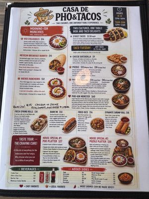 Menu photo 5 Casa De Pho & Tacos Canoga Park, CA Menu photo 5 Casa De Pho & Tacos Canoga Park, CA
