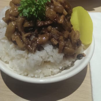 MonGa Cafe - Lu-ro fan (braised pork over rice: only $2.99) - Taiwanese Near Me - Bellevue, Washington MonGa Cafe - Lu-ro fan (braised pork over rice: only $2.99) - Taiwanese Near Me - Bellevue, Washington
