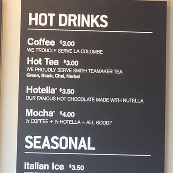 The Pretzel Bakery - Menu - Hot Drinks & Seasonal item 4.17.22 - Bakeries Near Me - Potomac, Maryland