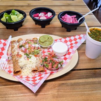 La malcriada - Beef Birria Flautas - Mexican Near Me - National City, California La malcriada - Beef Birria Flautas - Mexican Near Me - National City, California