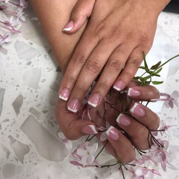 Tk Nails - Custom pink and white - Nail Salons Near Me - Calabasas, California Tk Nails - Custom pink and white - Nail Salons Near Me - Calabasas, California