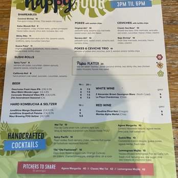 Pacific Catch - Happy Hour menu. - Seafood Near Me - Cupertino, California Pacific Catch - Happy Hour menu. - Seafood Near Me - Cupertino, California