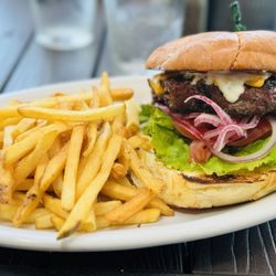 Marina Bar & Grill - Cheeseburger and fries