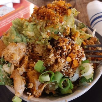 MEXiCUE - Taco Salad added chicken, Delish - Mexican Near Me - New York, New York MEXiCUE - Taco Salad added chicken, Delish - Mexican Near Me - New York, New York