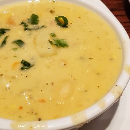 Shrimp and lobster chowder Shrimp and lobster chowder