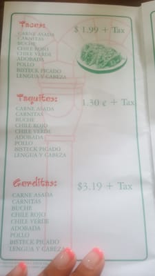 Menu photo 8 La Paloma Duarte, CA Menu photo 8 La Paloma Duarte, CA