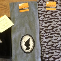 JOANN Fabric and Crafts - Cool Halloween tea towels for a friend.
