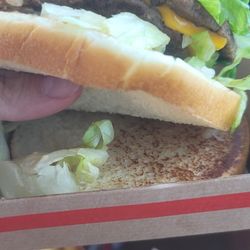 McDonald's - My big Mac looks like a double cheeseburger  Fries were cold and not salty.  Gave wrong sauces for chicken nuggets