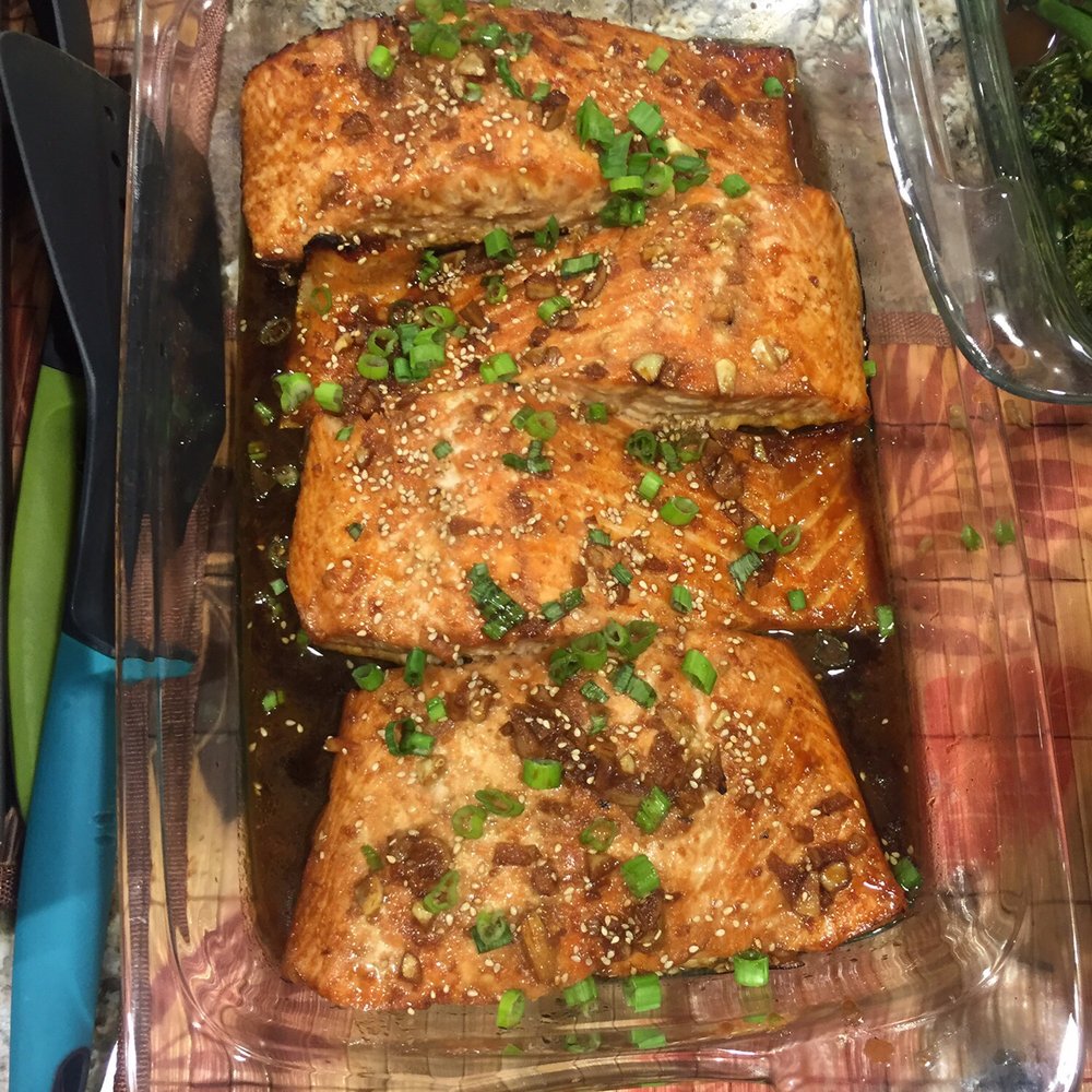 Julie's Homecooking - Salmon. - Personal Chefs Near Me