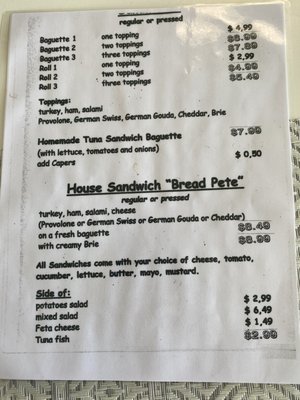 Menu photo 5 Bread Pete German Bakery & Cafe Cape Coral, FL Menu photo 5 Bread Pete German Bakery & Cafe Cape Coral, FL