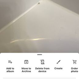 Mold about a little more than month after install