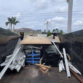 Junk Brothers - Loaded trailer - Junk Removal & Hauling Near Me - Cape Coral, Florida Junk Brothers - Loaded trailer - Junk Removal & Hauling Near Me - Cape Coral, Florida