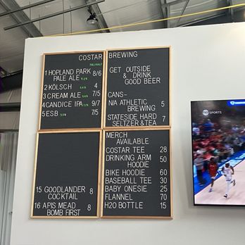 CoStar Brewing - Beer menu 4/27/2024 - Breweries Near Me - Etna, Pennsylvania CoStar Brewing - Beer menu 4/27/2024 - Breweries Near Me - Etna, Pennsylvania