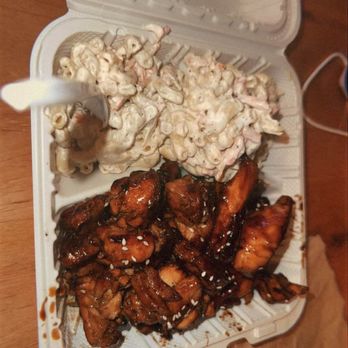 Get Some Aloha - This is the #2!! Chicken and I got extra mac salad. I initially wanted their #4 (Pork) but they were all out for the day... ),: - Food Trucks Near Me - Salem, Oregon Get Some Aloha - This is the #2!! Chicken and I got extra mac salad. I initially wanted their #4 (Pork) but they were all out for the day... ),: - Food Trucks Near Me - Salem, Oregon