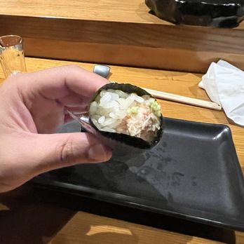 Dozo Omakase and Handroll - Crab handroll - Sushi Bars Near Me - Dallas, Texas Dozo Omakase and Handroll - Crab handroll - Sushi Bars Near Me - Dallas, Texas