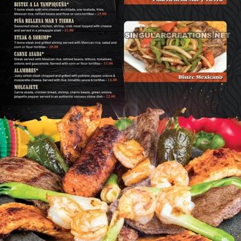 Cazadores Cantina - This is their menu pic - Mexican Near Me - West Branch, Michigan