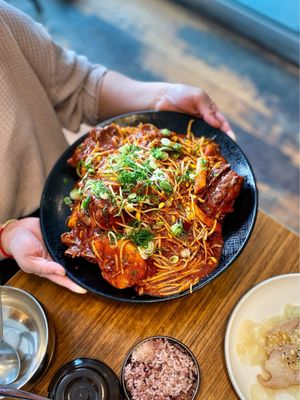 Myeongdong Gyoza Kalguksu - Korean Restaurant (Bloor) by null