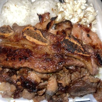 CC Hawaiian BBQ - 3 meat bbq plate - Barbeque Near Me - Lancaster, California CC Hawaiian BBQ - 3 meat bbq plate - Barbeque Near Me - Lancaster, California