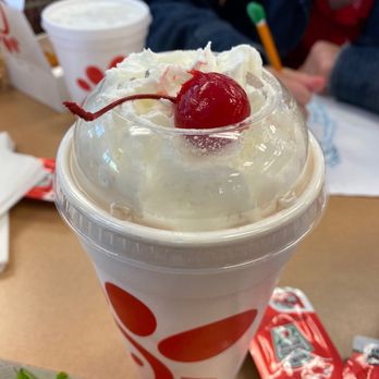 Chick-fil-A - Strawberry shake - Fast Food Near Me - Palm Coast, Florida