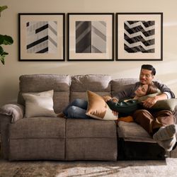 Nehlig's Furniture - La-Z-Boy's "Jay" reclining sofa is one of our favorites! Perfect for those that like to lie across as well as those who like to recline!