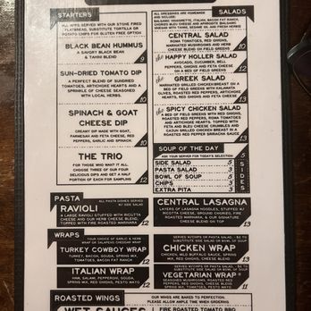 Central Flats and Taps - Menu - New American Near Me - Knoxville, Tennessee Central Flats and Taps - Menu - New American Near Me - Knoxville, Tennessee