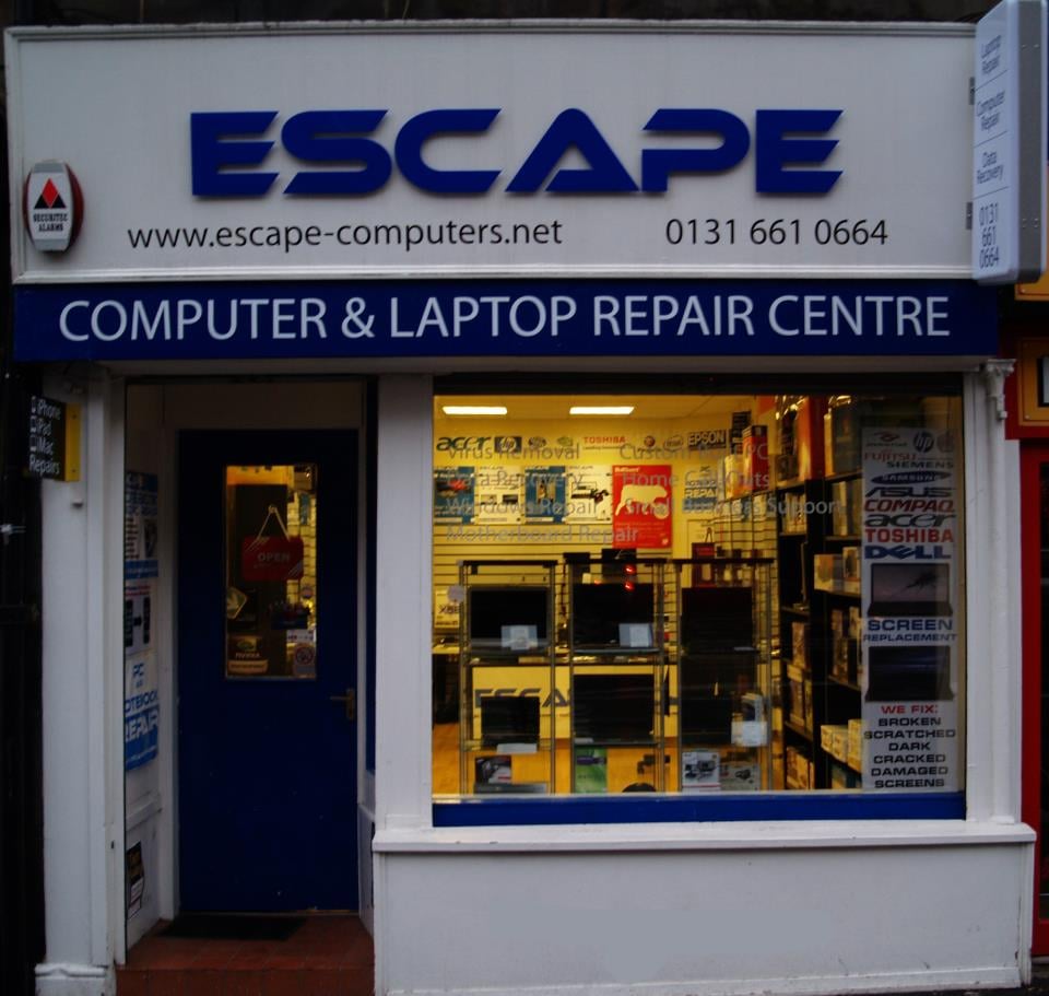 ESCAPE COMPUTERS Updated July 2024 5 London Road, Edinburgh, United