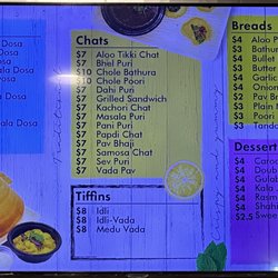 Saffron Cuisine Of India - Menu