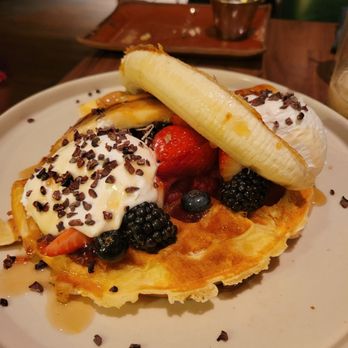 Sugarcane - King Waffle (banana + peanut butter) - Cocktail Bars Near Me - Las Vegas, Nevada Sugarcane - King Waffle (banana + peanut butter) - Cocktail Bars Near Me - Las Vegas, Nevada