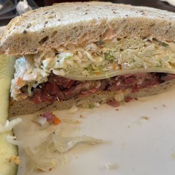 Langer's Delicatessen - #19 On French Roll Half Sandwich - Delis Near Me - Los Angeles, California Langer's Delicatessen - #19 On French Roll Half Sandwich - Delis Near Me - Los Angeles, California