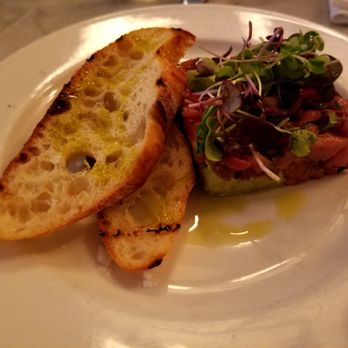 Neptune Oyster - Tuna tartare crostini - Seafood Near Me - Boston, Massachusetts