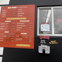 The Dog House - Menu