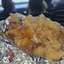 Cheesy pig dog